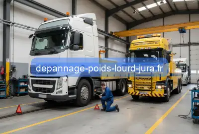 Air, boite de vitesse, freins bloqué sur poids lourd